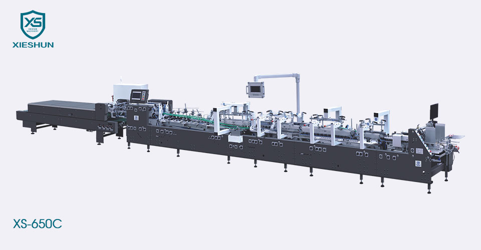 4/6 Corner otomatis High Speed ​​Gluer Machine