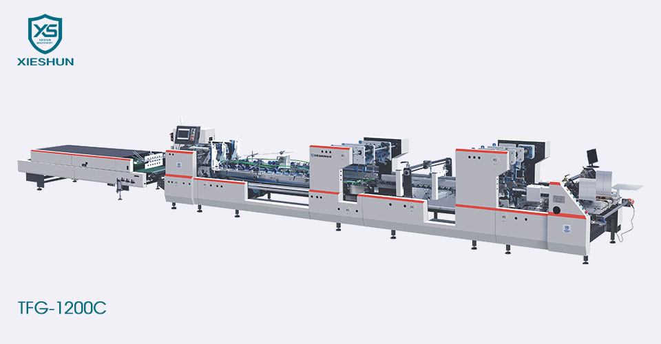 4/6 Corner High Speed ​​Folder Mesin Gluer